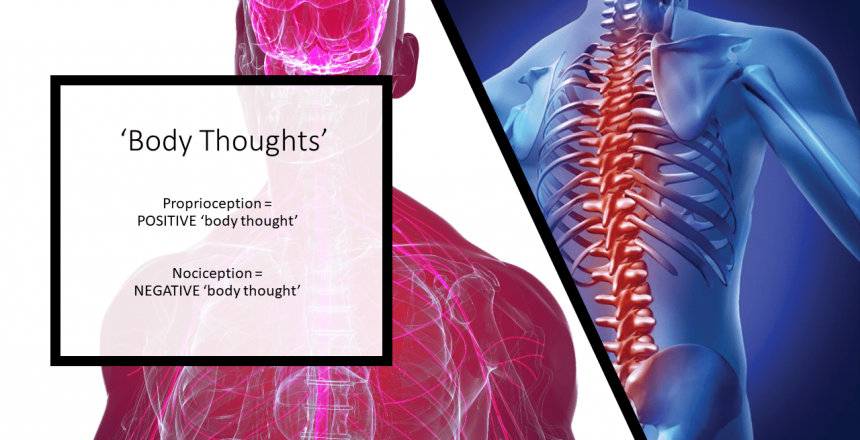 Body Thoughts - a novel way to describe incoming nerve messages