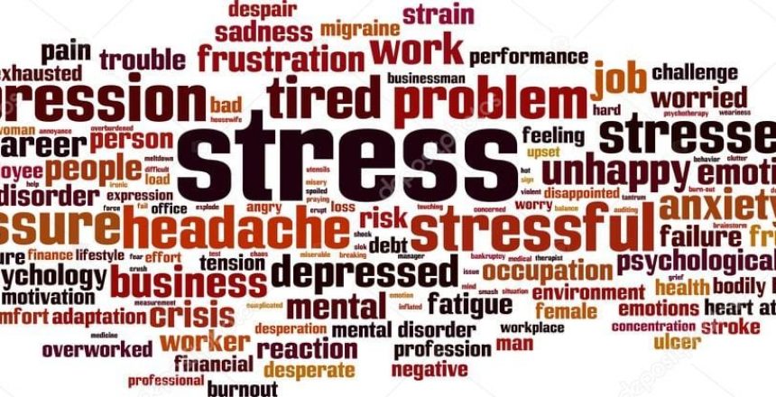 stress wordcloud